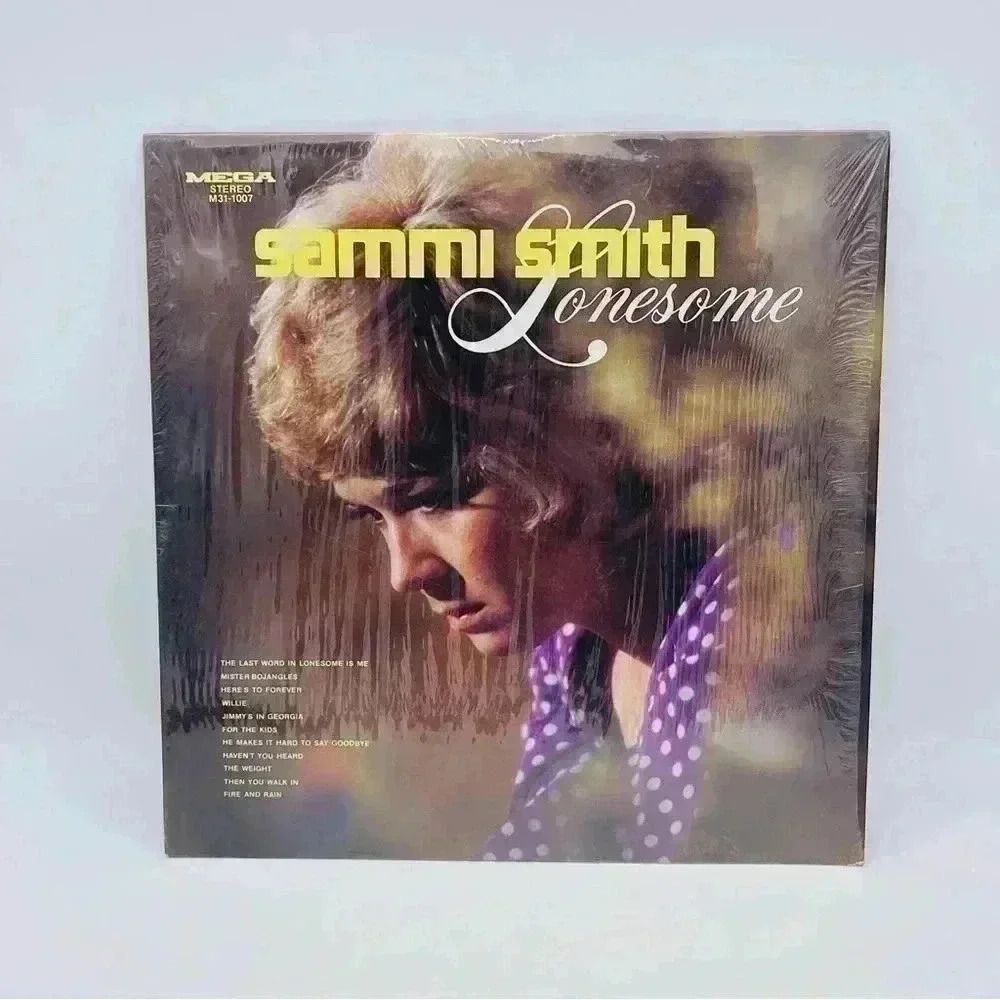 Vinyl Record Sammi Smith "Lonesome" Album Mega